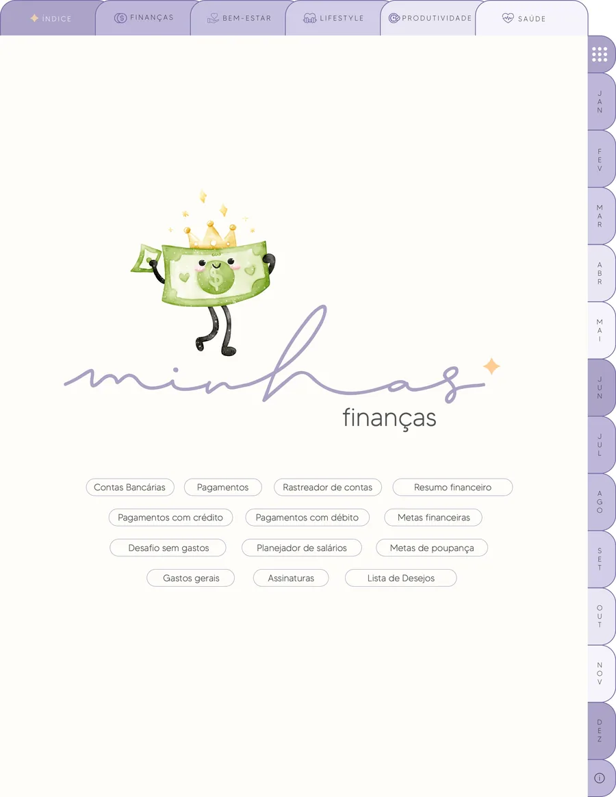 Página 12 do Meu Planner FEITO!
